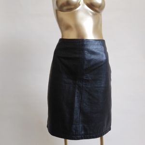 90s Vintage Wilson's Leather Skirt